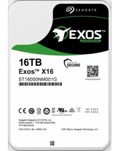 Жесткий диск Exos X18 ST16000NM001J Seagate