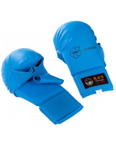 Перчатки для карате Karate mitts with thumb L синий TOK KM 02 WKF PK 3 Tokaido
