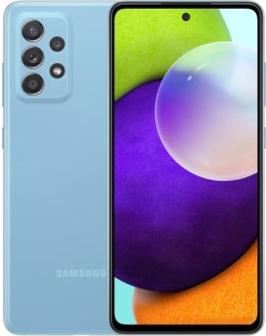 Мобильный телефон Galaxy A52 8 256Gb Blue SM A525FZBISER Samsung