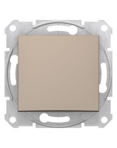 SEDNA титан Переключатель 1-кл. (без рамки) SDN0400168 Schneider electric