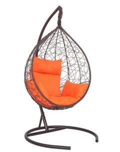 Подвесное кресло кокон sevilla коричневый каркас подвесное кресло кокон sevilla коричневый оранжевая Лаура