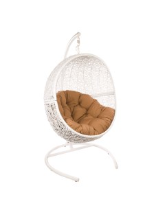 Кресло подвесное lunar white белый 100 0x118 0x75 0 см Ecodesign