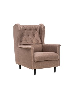Кресло флори коричневый 70x93x78 см Leset