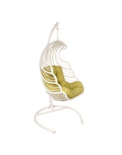 Кресло подвесное shell белый 74 0x126 0x80 0 см Ecodesign