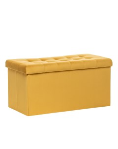 Пуф флекс складной прямоугольный желтый 80x40x37 см Leset