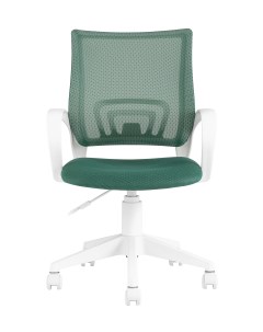 Кресло офисное topchairs st basic w зеленый крестовина пластик белый зеленый 63x89x60 см Stoolgroup