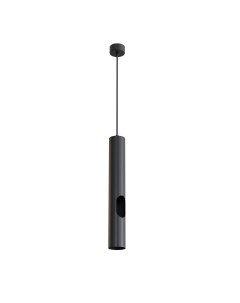 Dk4045 bk подвесной светильник с декоративным вырезом ip 20 до 15 вт led gu10 черный алюминий черный Denkirs