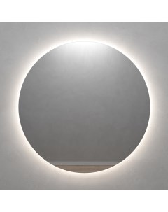Круглое зеркало с нейтральной подсветкой rauntel nf led l серый 2 см Genglass