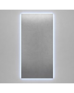 Прямоугольной зеркало большое с холодной подсветкой halfeo nf led xl серый 96x196x3 см Genglass