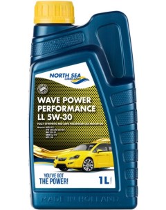 Моторное масло WAVE POWER PERFORMANCE LL 5W 30 1л 704836 North sea lubricants