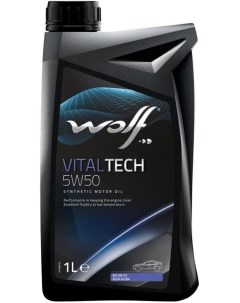 Моторное масло VitalTech 5W50 1л 23117 1 Wolf