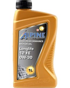 Моторное масло Longlife 12 FE 0W30 1л 0101481 Alpine
