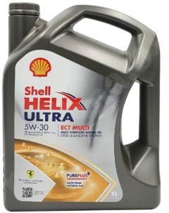Моторное масло Helix Ultra ECT MULTI 5W 30 5л 550058158 Shell