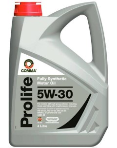Моторное масло Prolife 5W30 4л PRO4L Comma