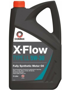 Моторное масло X Flow Type LL 5W30 5л XFLL5L Comma