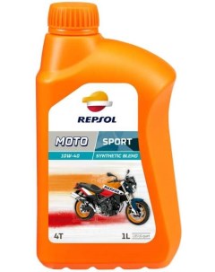 Моторное масло Moto Sport 4T 10W40 1л RP180N51 Repsol