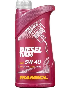 Моторное масло Diesel Turbo 5W40 CI 4 SL 1л MN7904 1 Mannol