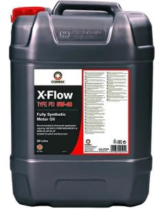 Моторное масло X FLOW TYPE PD 5W40 20л XFPD20L Comma