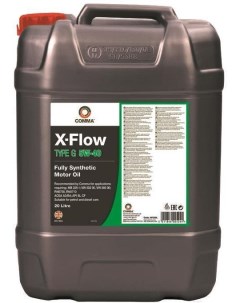 Моторное масло X Flow Type G 5W40 20л XFG20L Comma