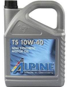 Моторное масло TS 10W40 4л 0100089 Alpine