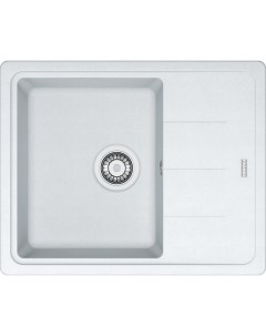 Кухонная мойка BFG 611C 3 5 оборач белый стоп вентиль в комплекте 114 0280 850 Franke