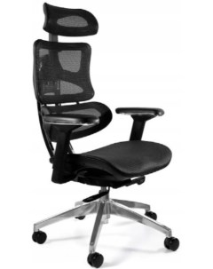 Офисное кресло Ergotech chrome frame Black mesh CM B137A Unique