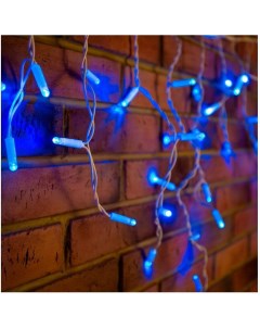 Новогодняя гирлянда Айсикл бахрома 1 8х0 5м синий 255 023 Neon-night
