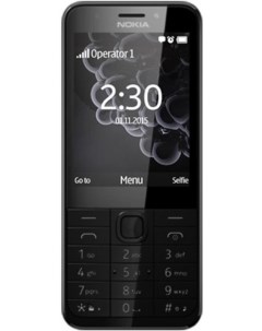 Мобильный телефон 230 Dual SIM Dark Silver Nokia