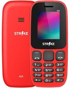 Мобильный телефон A13 Red 23457 Strike