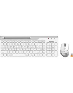 Клавиатура мышь Fstyler FB2535C белый серый A4tech