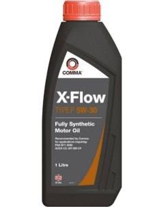 Моторное масло X Flow Type P 5W30 1л XFP1L Comma