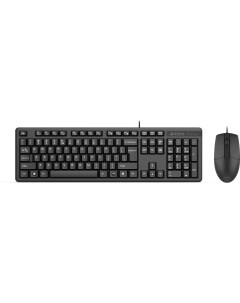 Комплект клавиатура мышь KK 3330 черный A4tech