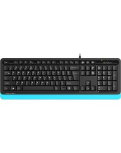 Клавиатура Fstyler USB черный синий FKS10 BLUE A4tech