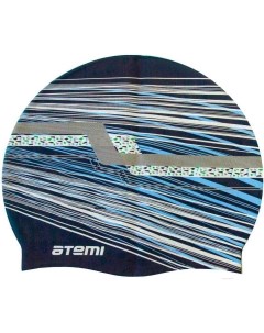 Шапочка для плавания PSC424 синий графика Atemi