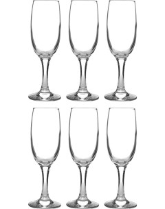 Набор бокалов для шампанского 44419 453796 6шт Pasabahce