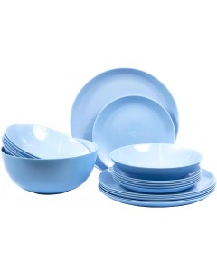 Набор столовой посуды Diwali light blue P2961 Luminarc