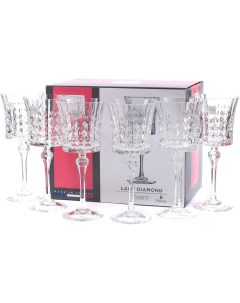 Набор бокалов для вина Lady Diamond L9744 Eclat