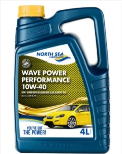 Моторное масло WAVE POWER PERFORMANCE 10W 40 1л 704756 North sea lubricants