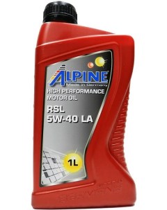 Моторное масло RSL 5W40 C3 1л 0100171 Alpine