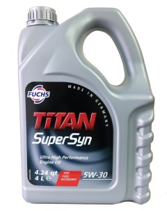 Моторное масло Titan Supersyn 5W30 4л 600930707 Fuchs