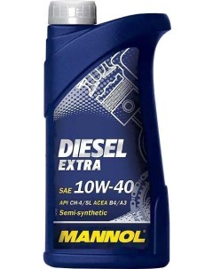 Масло моторное Diesel Extra 10W40 CH 4 SL 1л 2789 Mannol