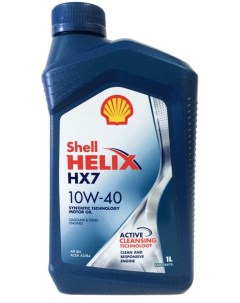 Моторное масло HELIX HX7 10W 40 1л 550053736 Shell
