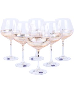Набор бокалов для вина Viola 40729 M8434 570 Bohemia