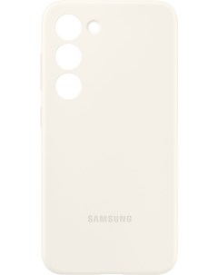 Чехол для телефона Galaxy S23 Silicone Case Cotton бежевый EF PS911TUEGRU Samsung