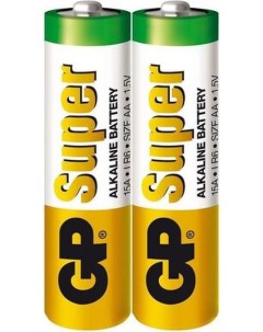 Батарейки Alkaline Super AAx2шт 15AEBC 2S2 Gp