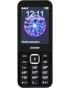 Мобильный телефон Linx C281 черный Digma