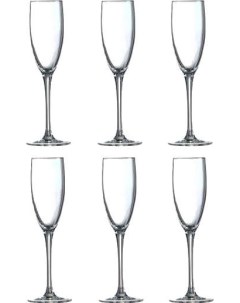 Набор бокалов для шампанского Signature H8161 6шт Luminarc