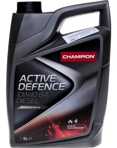Моторное масло Active Defence B4 Diesel 10W40 5л 8204210 Champion