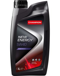 Моторное масло New Energy 5W40 1л 8211652 Champion