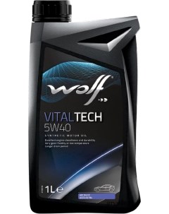 Моторное масло VitalTech 5W40 1л 16116 1 Wolf
